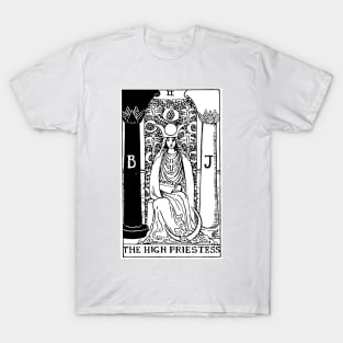 The High Priestess Tarot T-Shirt